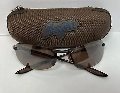 Maui Jim Japan MAKAHA MJ-405-10 64-17-130 Tortoise Sunglasses Frames/Case Only • $60