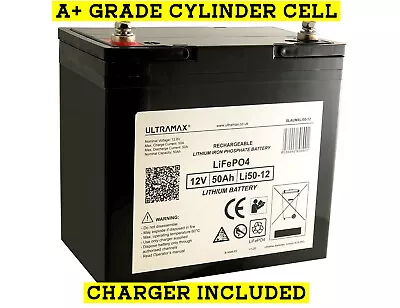 £236.80 • Buy Lithonia IND12250 12V 50Ah Emergency Light Replacement LITHIUM LiFePO4 Battery