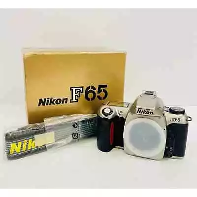 Nikon F65 35mm SLR Camera Body Silver New Open Box • $99.95