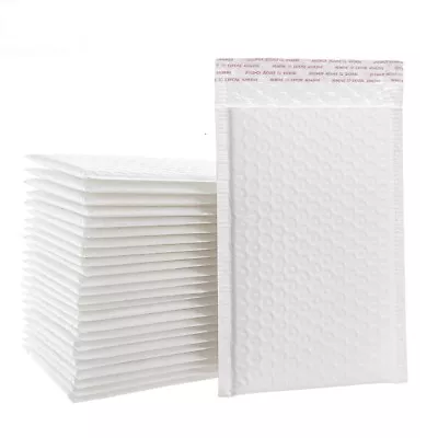 25/50PCs Poly Bubble Mailers Bubble Lined Wrap Polymailer Bags For Shipping • $16.90