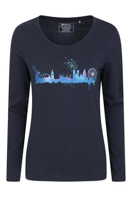 £12.99 • Buy Mountain Warehouse Womens London Skyline Printed Tee Ladies UV Protection Top