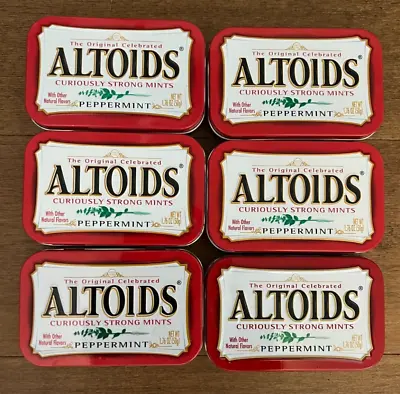 Empty Red Altoids Tins - 6 Count • $10.99