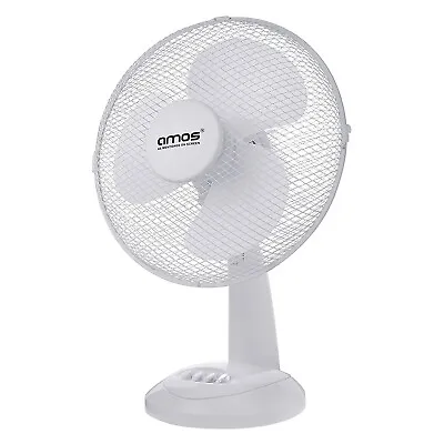 16  Desk Table Fan Oscillating Portable 3 Speed Tilting Home Office Cooling • £24.99