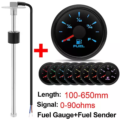 100mm-650mm Marine Boat Fuel Sending Unit 0-90 Ohms Tank Level Sender Sensor • $29.60