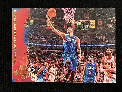 Michael Carter-Williams 2014-15 Panini Court Kings Box Topper Oversized Card. • $5