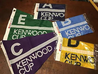 Vintage Yacht Racing Burgee/Flag. Kenwood Cup Class Regatta Flags 1990 Hawaii • $29.50