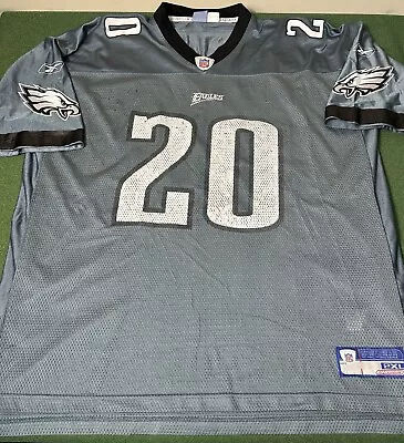 Vintage Brian Dawkins Philadelphia Eagles Green Faded NFL Jersey • Men’s XXL 2XL • $39.99