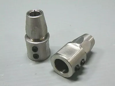 Stainless Steel 10mm - 1/4  6.35mm Collet EP Nitro RC Boat Marine Flex Shaft  • $24.99