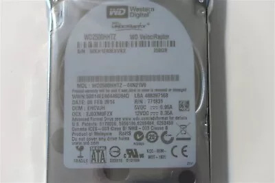 WD WD2500HHTZ-04N21V0 VelociRaptor 10000rpm 6Gb/s 64MB 250gb Sata HDD • $57.65