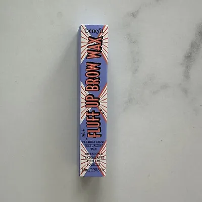 Benefit Cosmetics Fluff Up Brow Wax Flexible Brow-Texturizing .05oz 1.5ml • $6.99