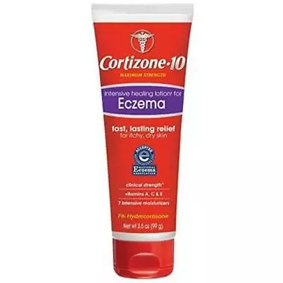 Cortizone 10 Maximum Strength Intense Healing Eczema Lotion 3.5 Oz - 3pack • $47