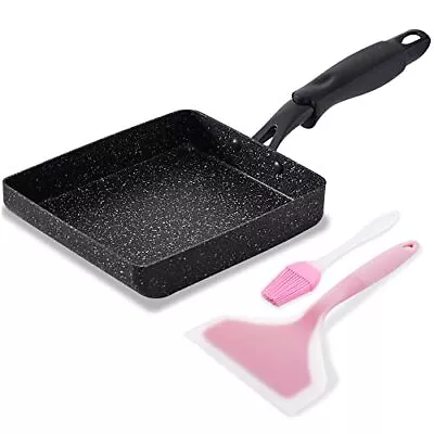 Nonstick Tamagoyaki Pan Black Omelette Pan Japanese Egg Pan Retangle Frying Pan • $27.80