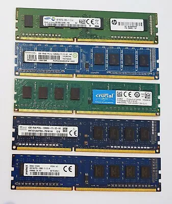 4GB DDR3L 1600MHz Desktop PC RAM ~~ PC3L 12800U Non-ECC Memory 1Rx8 1.35v DIMM • £9.99