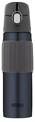 New THERMOS S/Steel Vacuum Insulated Travel Hydration Bottle 530ml W/ Flip Spout • $32.99