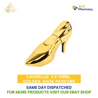 LAURELLE 1x100 Ml Golden Shoe Red Shoe 100ml Black Shoe 100ml • £10