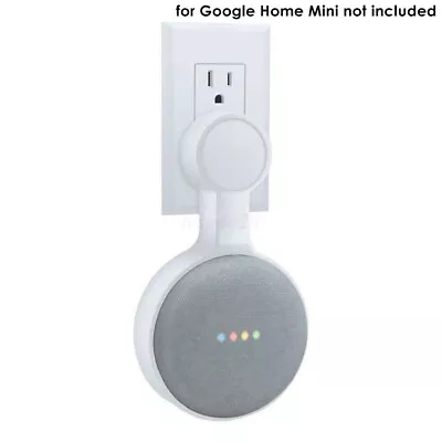 Outlet Wall Mount Stand Hanger Holder For Google Home Mini Smart Speaker NEW • $21.59