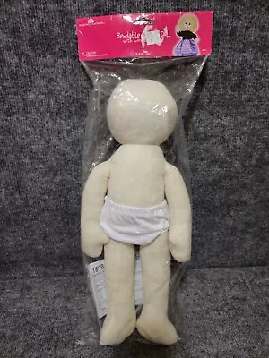 Bendable Muslin Doll With Wire Armature 18in • $20