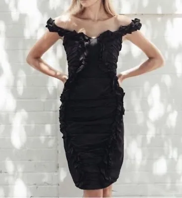 Alice McCall Black Cocktail Or Formal Dress AU10 NWT • $140
