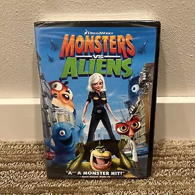 Monsters Vs. Aliens (DVD 2009 Widescreen) NEW • $7.99