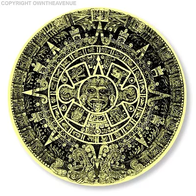 Maya Mayan Calendar Egyptian Aztec Car Truck Window Bumper Laptop Sticker Decal • $3.89