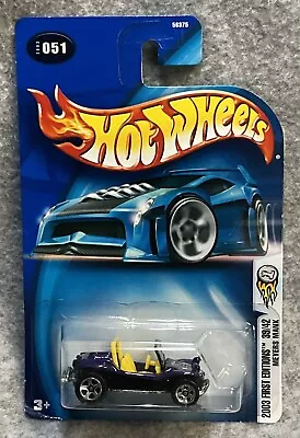 2003 Hot Wheels First Editions 39/42 Meyers Manx #51 • $2