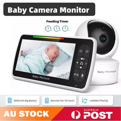 Baby Camera Monitor Wireless Audio Night Vision Surveillance Camera Logger 5   • $114.99