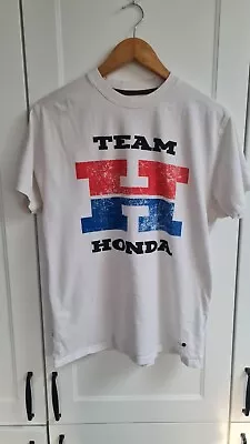 Team Honda T Shirt White Size Large • £9