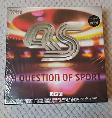 Marks And Spencer BBC A Question Of Sport 1997 Board Game New Factory Sealed • £14.94