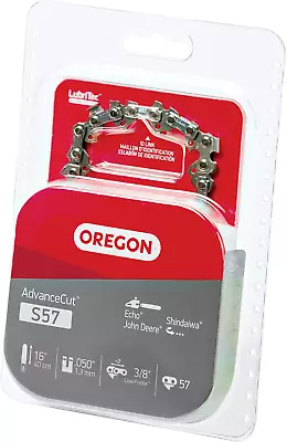 Oregon S57 Advancecut 16-Inch Chainsaw Chain Fits Cub Cadet Echo John Deere... • $62.91