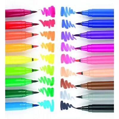 48/24/12 Pcs Drawing Marker Felt Tip Sketch Pens Fine Fibre Colouring Art School • £3.98