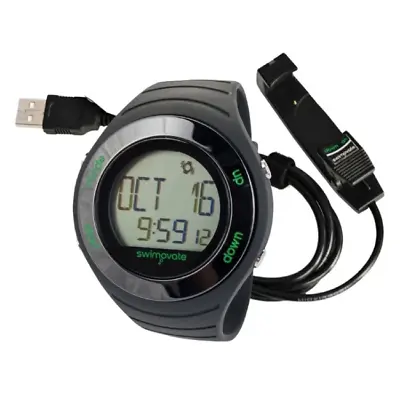 Swimovate PoolMate LIVE Swimming Lap Counting Pool Swim Watch + Data Cable • $159.90