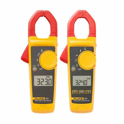 Fluke 324/325 Digital True RMS Clamp Meter With Calibration Certificate Option • £270.73