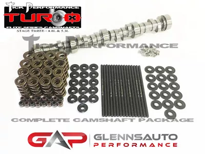 Tick Performance Turbo Stage 3 Cam Kit W/ Titanium Ret. 4.8L & 5.3L Chevy LS/LSX • $799.99