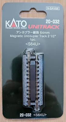 NEW KATO N Scale 20-032 UNITRACK 64mm (2 1/2 ) Uncoupler Track S64U AIRMAIL Only • $9.99