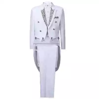 Men's Tailcoat Set Classic Formal Tailcoat Tailcoat 2-piece Set (jacket+pants) • $99.91