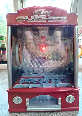 Vintage Coin Pusher Classic Arcade Game Machine Full Working Order • £15