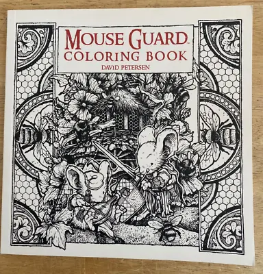 Mouse Guard Coloring Book By David Petersen New 10 In. X 10 In. BRAND NEW • $9.99