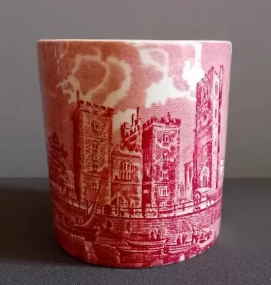 A Beautiful Rare Palissy Pottery Thames River Scenes Lambeth Palace Beaker • £9.99