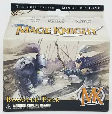 Mage Knight Base Set 2.0 Booster Pack (Sealed OOP) - Wizkids 2003 - WZK0210US • $18.99