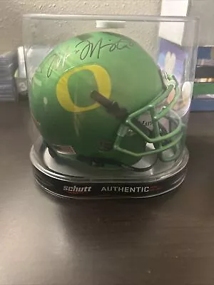 Marcus Mariota Autographed Oregon Mini Helmet • $98.75