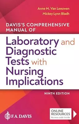 Davis's Comprehensive Manual Of Laboratory And Diagnostic Tests With Nursing... • $10.12