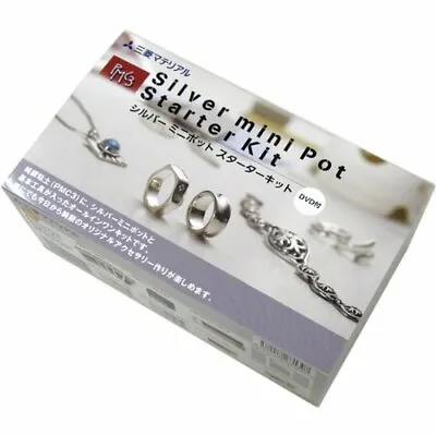 $84.90 • Buy PMC3 Silver Art Clay Ring Pendant Making Tool Set Jewelry Kiln Kit With DVD NEW