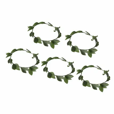 £11.72 • Buy 5pack Womens Green Wreath Headpiece Headband Toga   Accessories