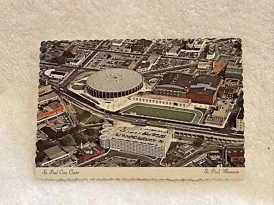 VINTAGE&RARE Minnesota Fighting Saints St. Paul Civic Center Postcard MINT!! • $24.99