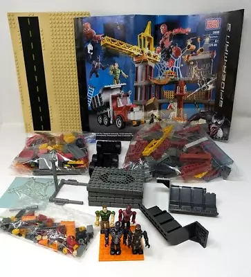 SPIDERMAN 3 Final Battle Mega Bloks 2005 Venom Sandman Spider-man COMPLETE SET • $250