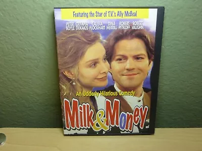 Milk & Money (DVD 1999) Calista Flockhart Peter Boyle Image Snapcase Rare OOP • $95