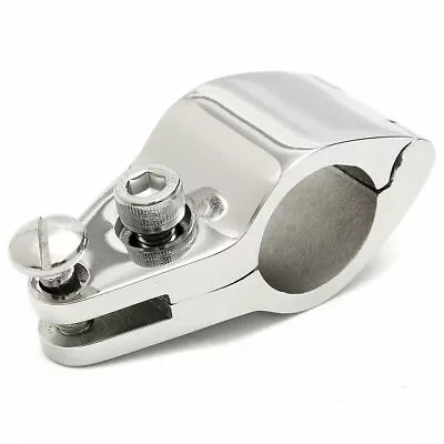 Boat Bimini Top Fitting Hinged Jaw Slide 1  316 Stainless Steel Marine Hardware • $12.62