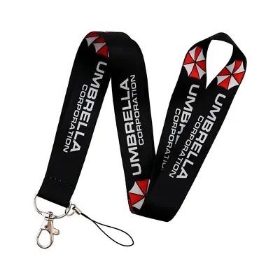 Resident Evil Umbrella Corporation Logo Lanyard ID Badge Key Holder Neck Strap • $9.99