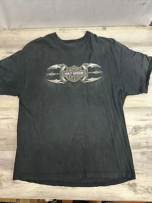 Vtg Harley Davidson Motorcycles Shirt Size XL Y2K Las Cruces New Mexico Made USA • $19.99