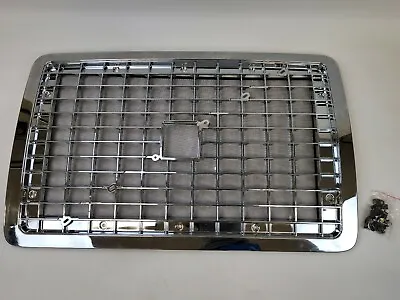 Fits Volvo VNL 04-15 All Chrome Front Grille Grille W/ Bug Screen W/ Hardware • $169.99